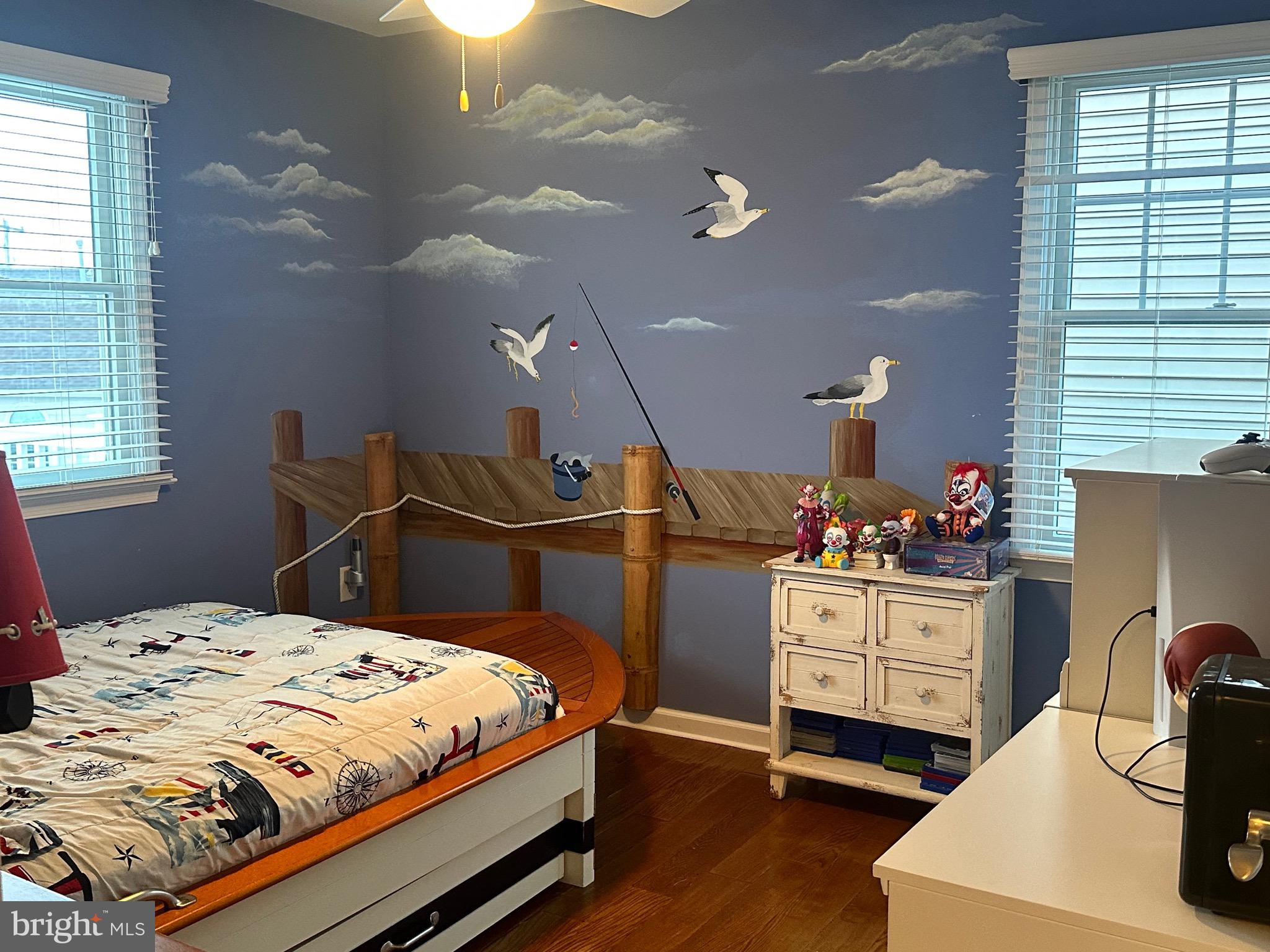 19 Ruth Ann Drive Manahawkin, NJ 08050 - Photo 35 of 55 4th Bedroom w/mural
