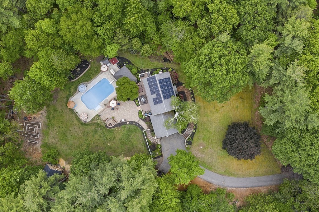 237 Hollis Road Lunenburg, MA 01462 - Photo 2 of 42 an aerial view of a house with a yard
