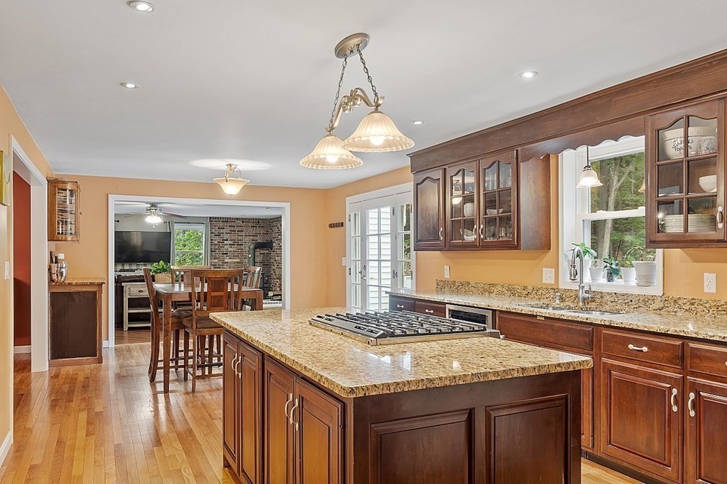 237 Hollis Road Lunenburg, MA 01462 - Photo 8 of 42 a kitchen with granite countertop lots of counter top space