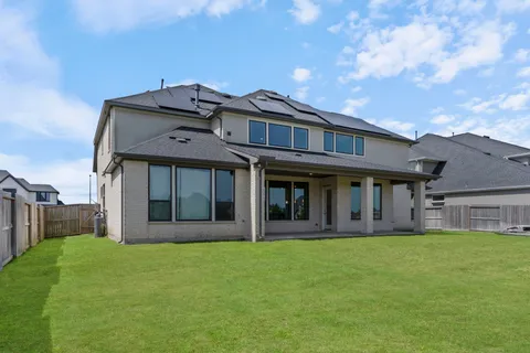 a view of lake with outdoor space