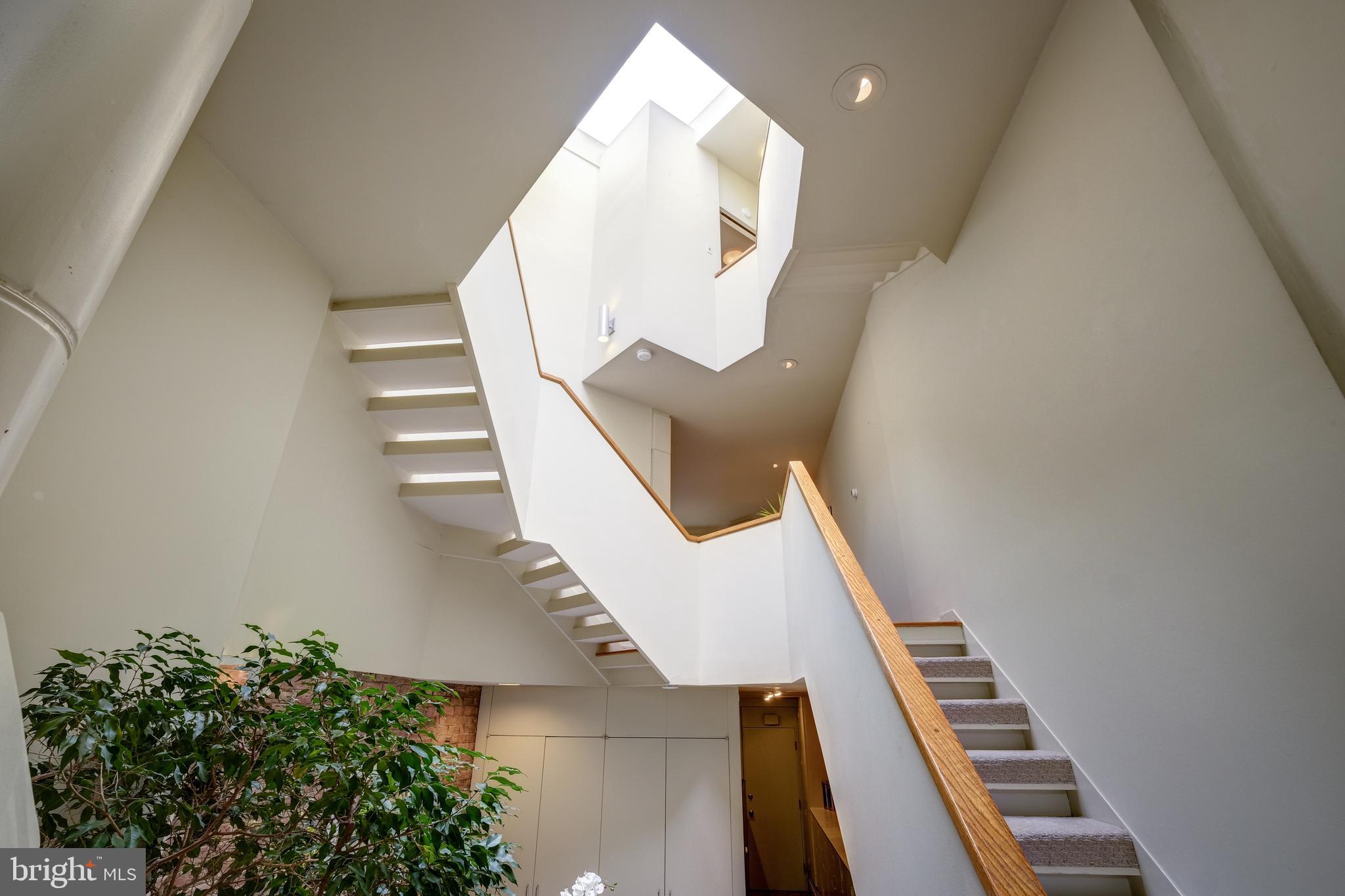 2415 I Street Northwest Washington, DC 20037 - Photo 15 of 28 Another view of the stairways & skylights
