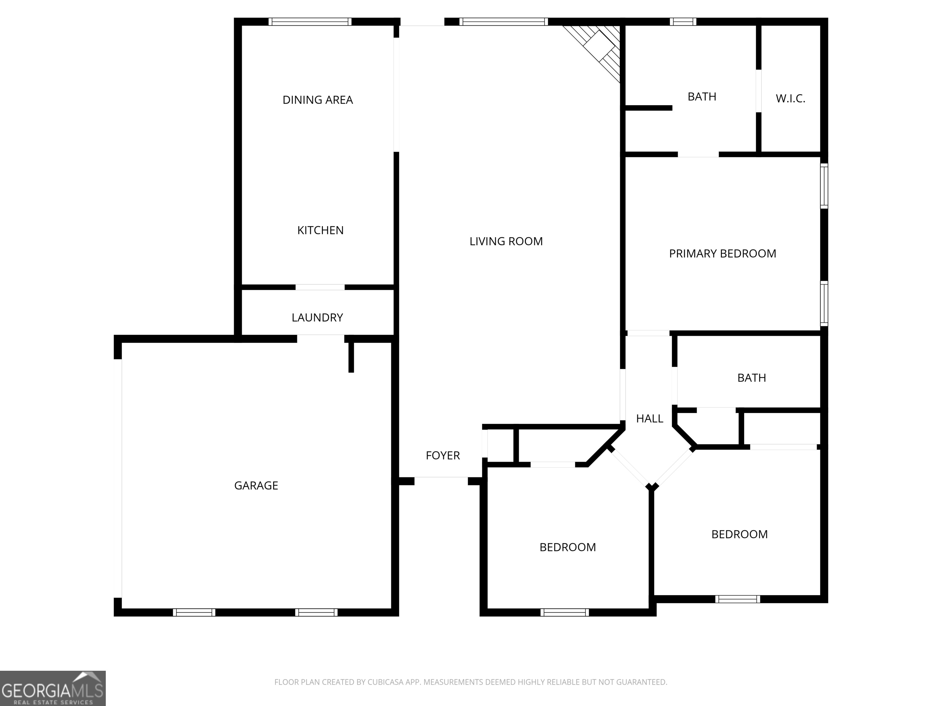313 Harris Avenue Locust Grove, GA 30248 - Photo 34 of 34 a picture of a bathroom with mirror