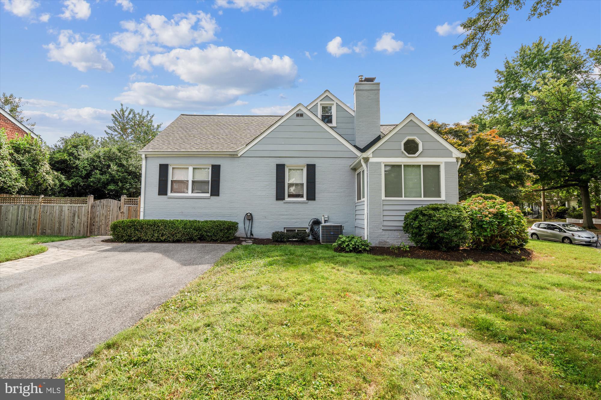 407 Lanark Way Silver Spring, MD 20901 - Photo 2 of 27 Side Elevation W/ 2 Car Driveway