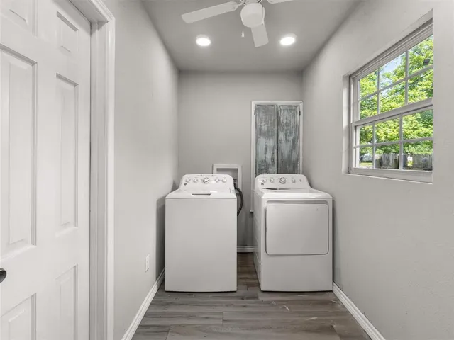 a room with storage and utility