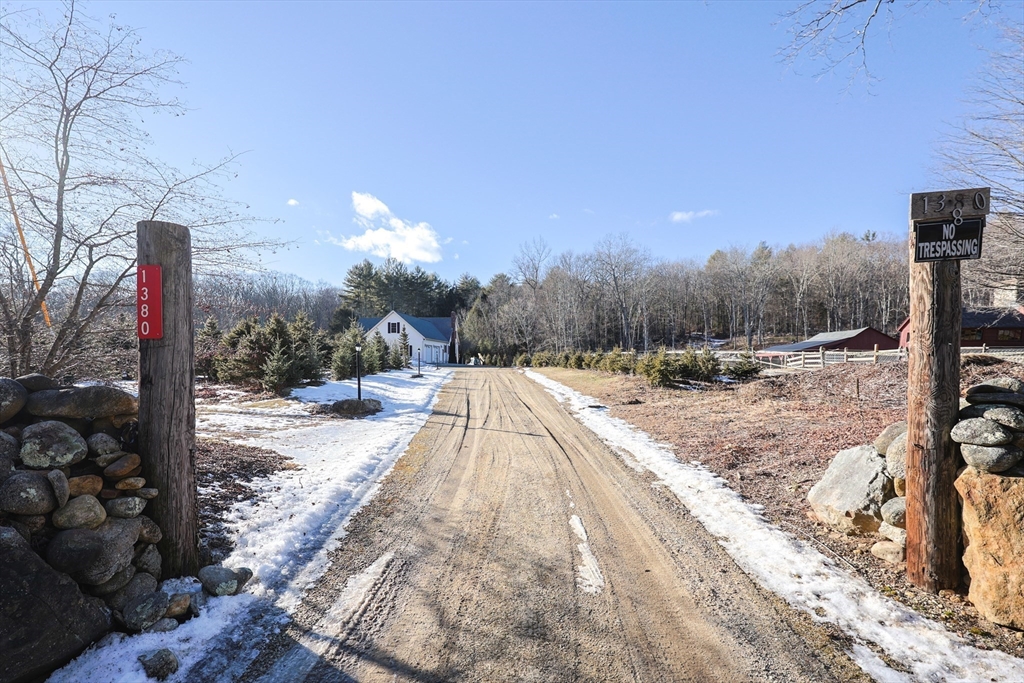 1380 North Brookfield Road Oakham, MA 01068 - Photo 37 of 37 a view of a backyard of the house