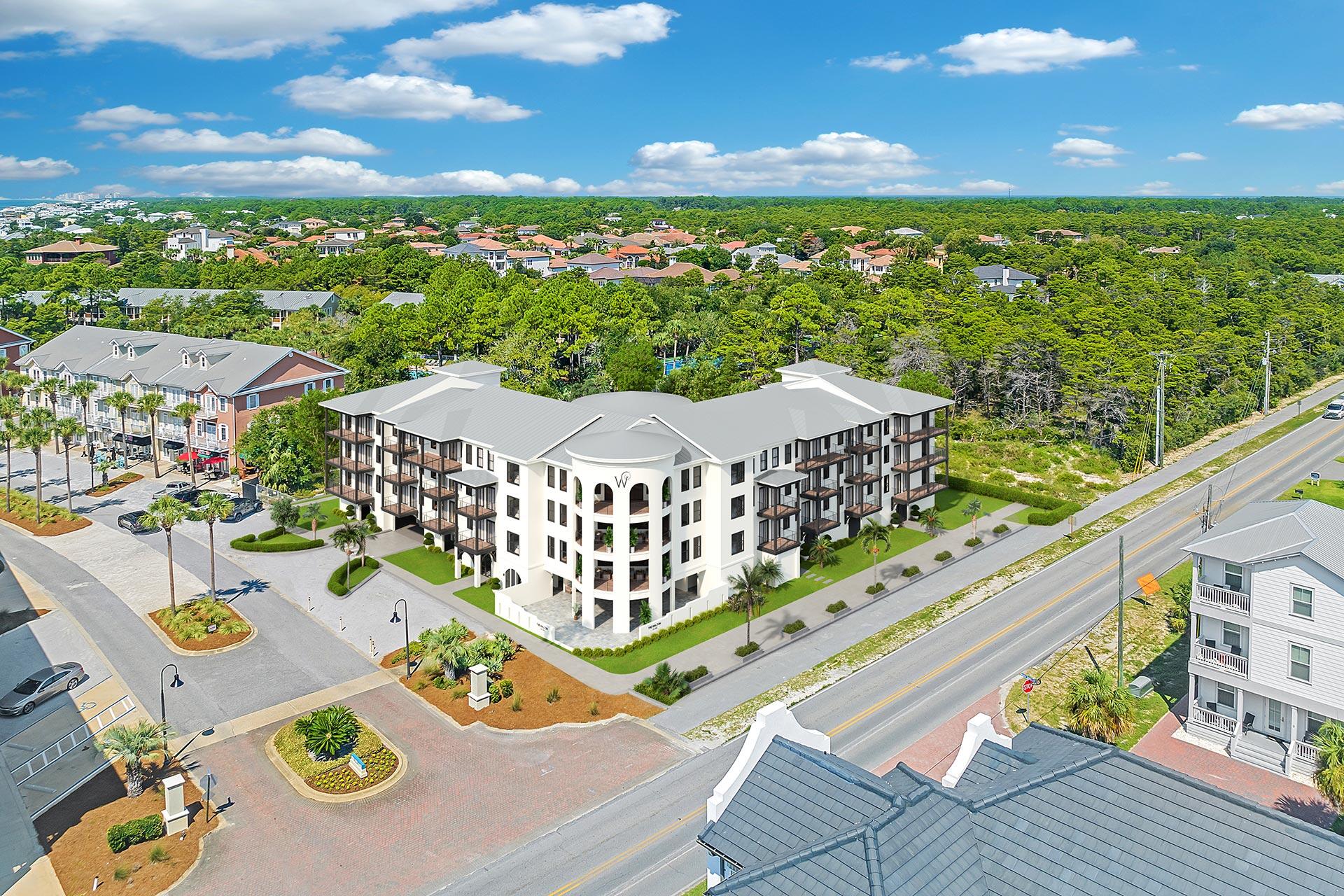 393 South Co Highway 393, Unit 108 Santa Rosa Beach, FL 32459 - Photo 2 of 39 a view of a balcony with outdoor seating
