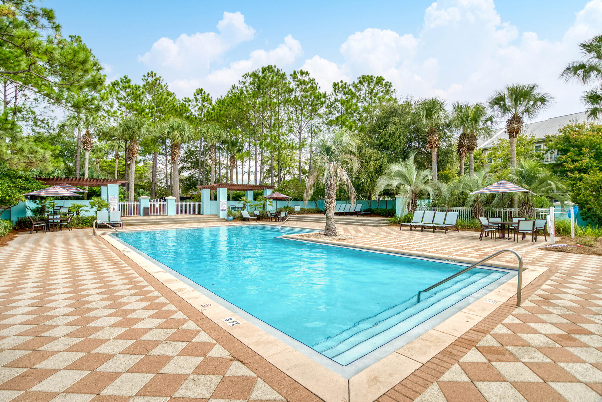 393 South Co Highway 393, Unit 108 Santa Rosa Beach, FL 32459 - Photo 29 of 39 a view of swimming pool with seating space