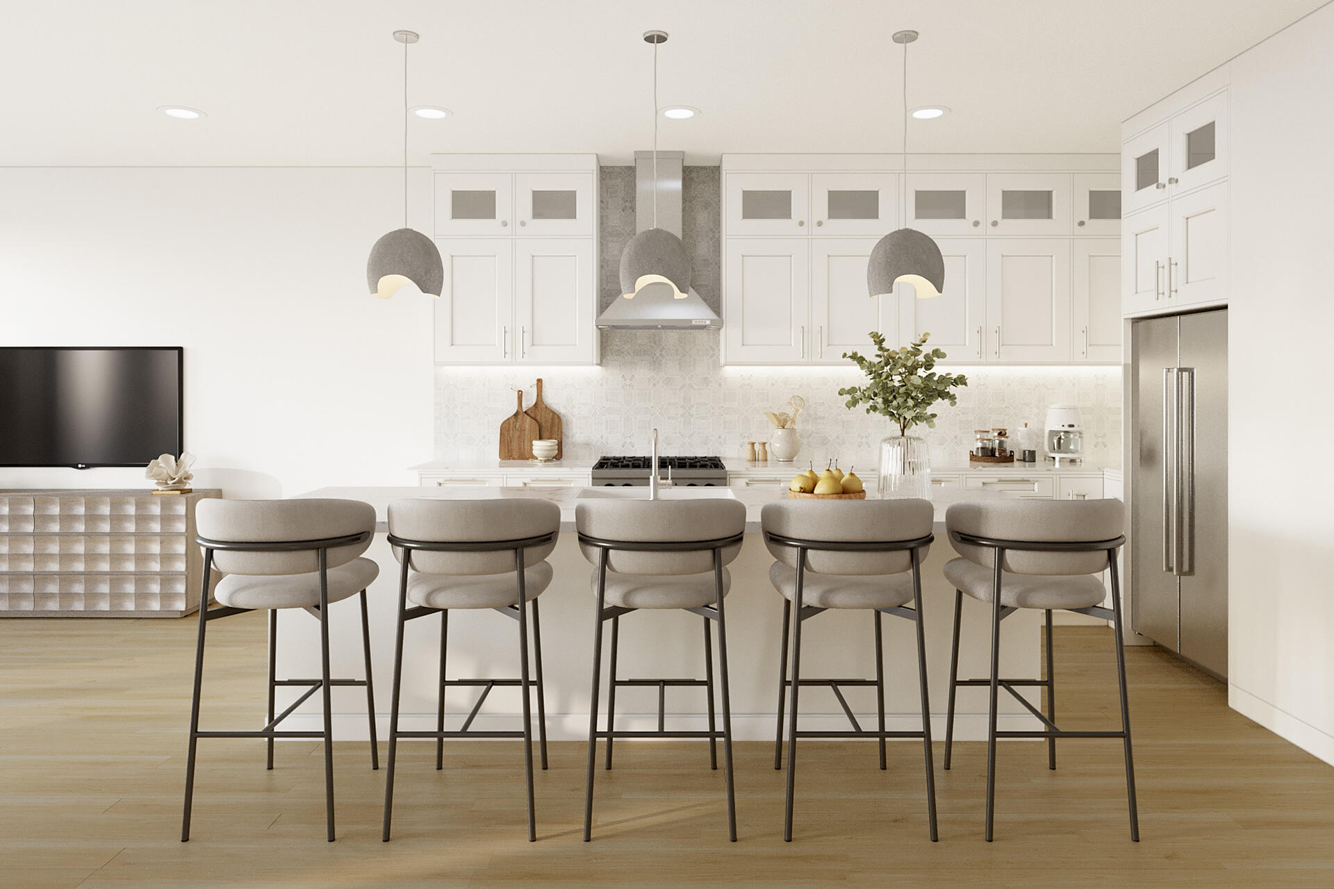 393 South Co Highway 393, Unit 108 Santa Rosa Beach, FL 32459 - Photo 9 of 39 a dining room with furniture and wooden floor
