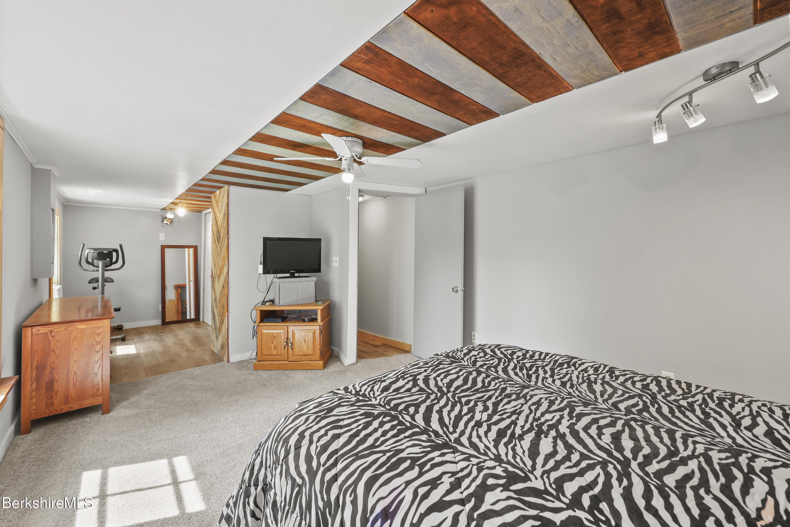 192 Curran Road Cheshire, MA 01225 - Photo 19 of 50 a bedroom with bed and chair