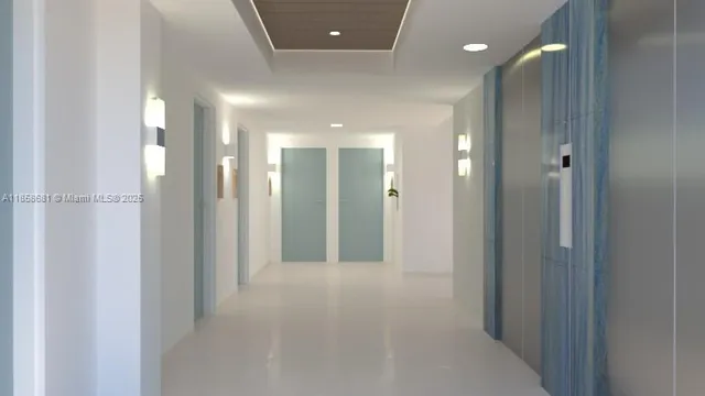 a view of a hallway