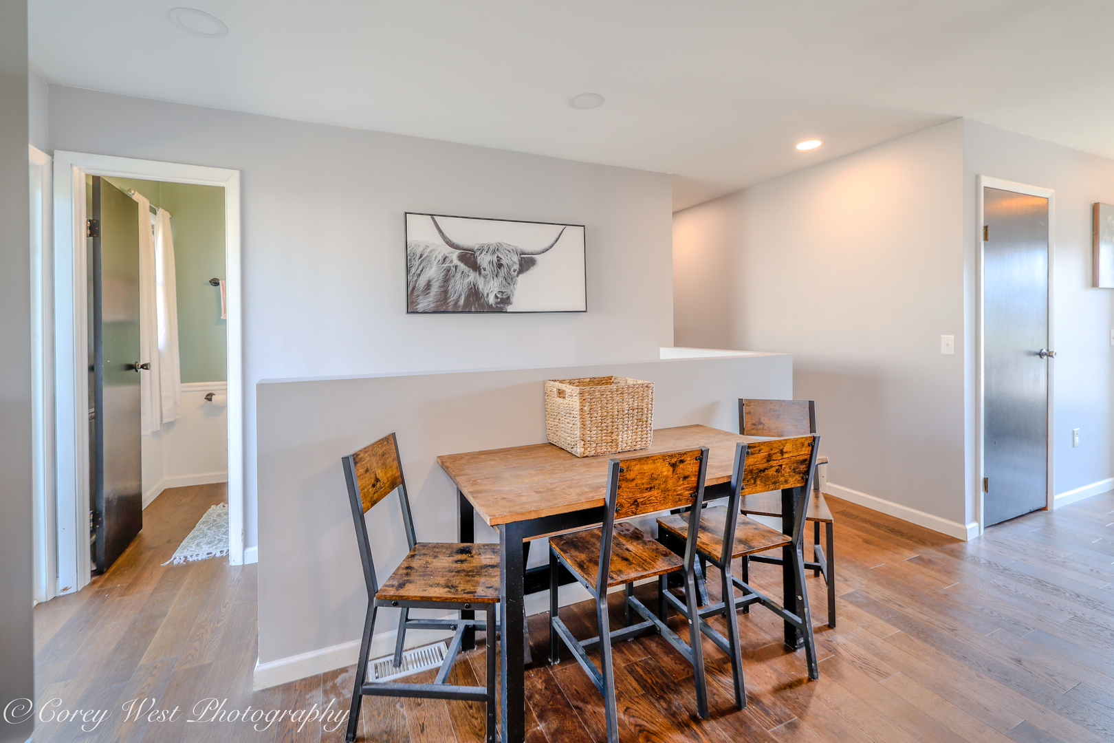 1811 South 7th Street DeKalb, IL 60115 - Photo 15 of 36 a view of a dining room with furniture and wooden floor