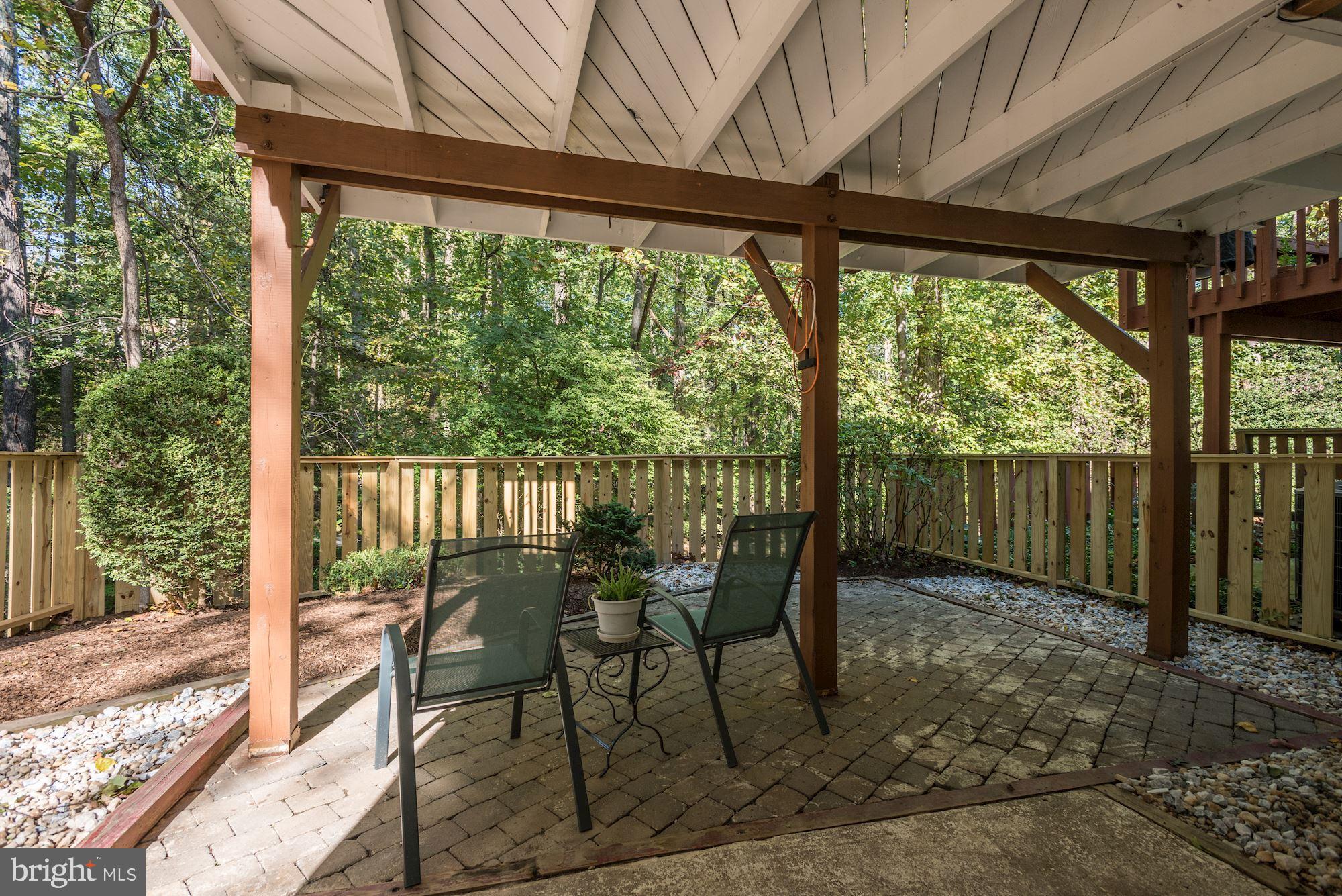 2346 Generation Drive Reston, VA 20191 - Photo 42 of 54 Private fenced & gated back patio off rec room