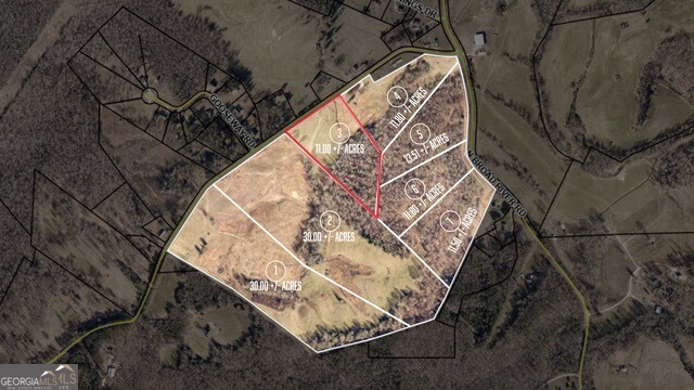 961 Goose Neck Road, Unit LOT 3 Eastanollee, GA 30538 - Photo 13 of 13 a view of wooden fence