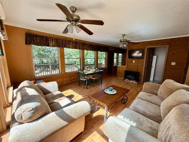 a view of a house with a balcony