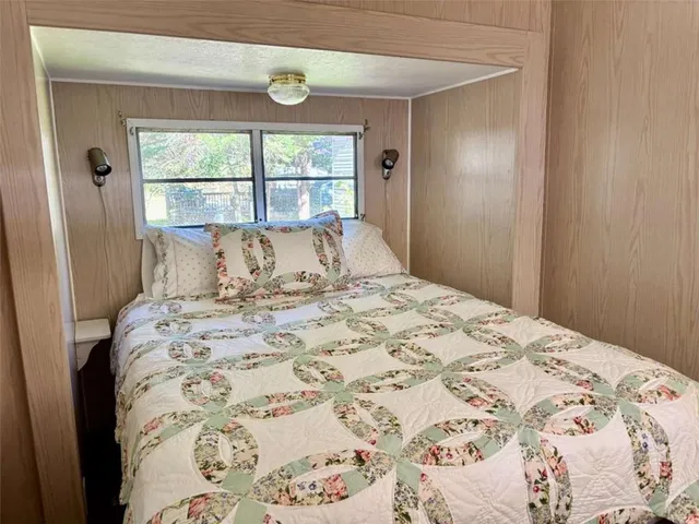 a view of a park with slides