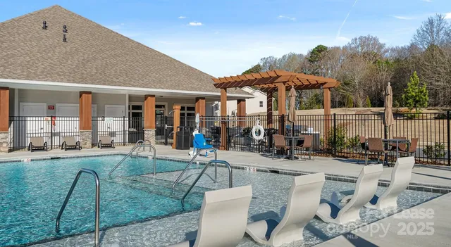 a view of a house with backyard porch and patio