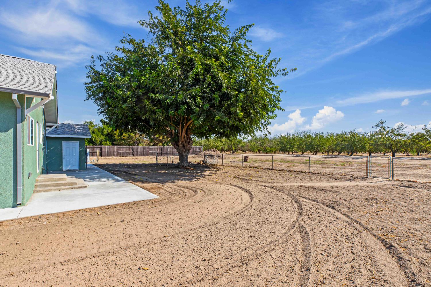 12484 South Union Road Manteca, CA 95336 - Photo 2 of 38 a view of a yard with plants and trees