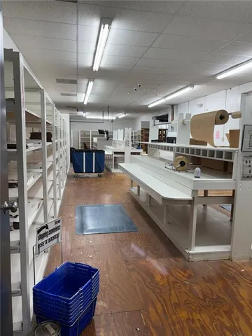 a view of car garage