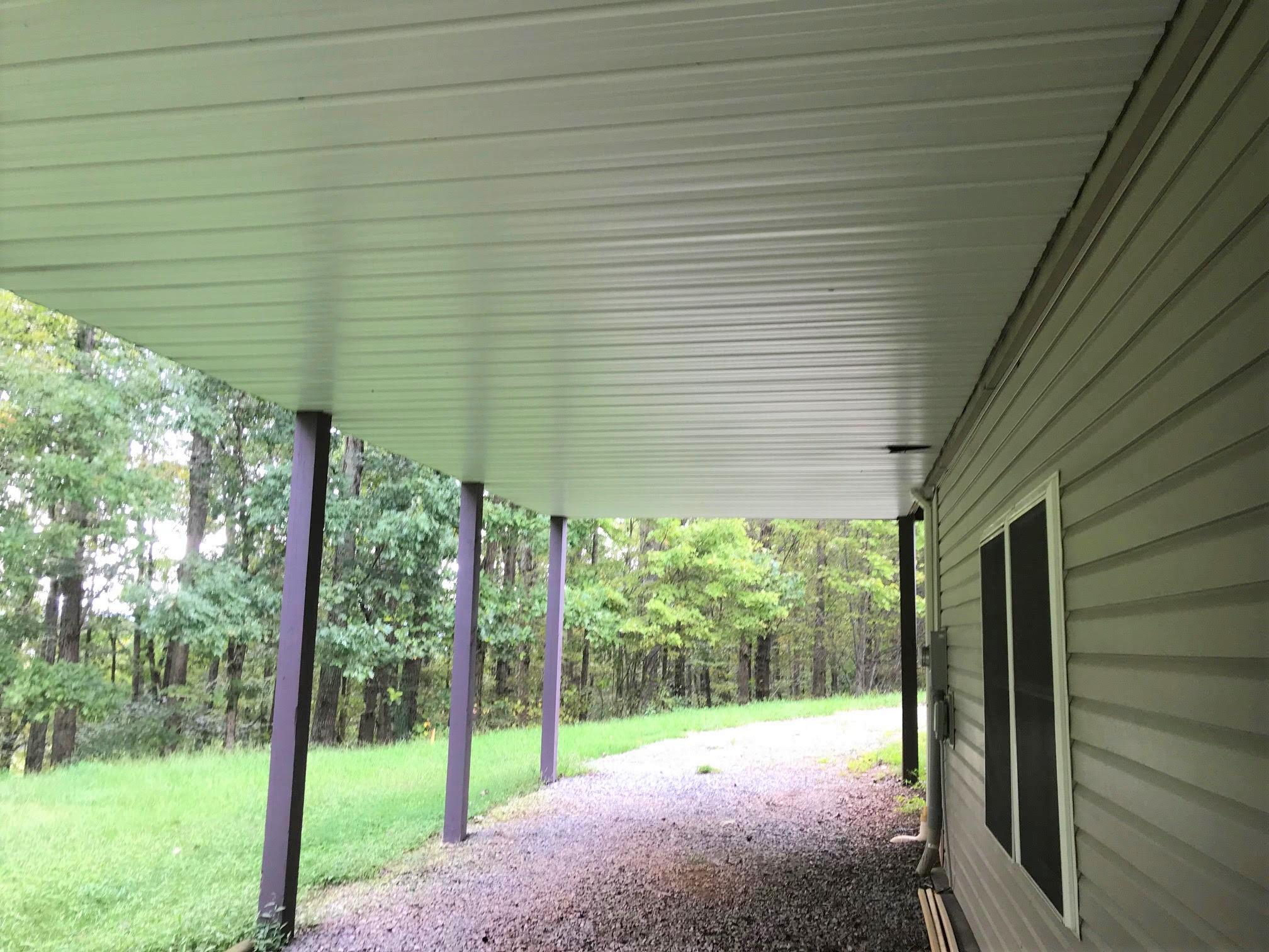 415 Green Level Road Boones Mill, VA 24065 - Photo 43 of 48 a view of a deck and a backyard