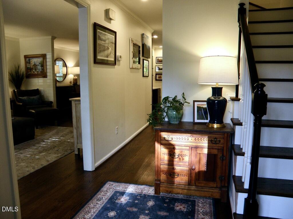 2858 Wycliff Road Raleigh, NC 27607 - Photo 5 of 26 a view of living room and dining room