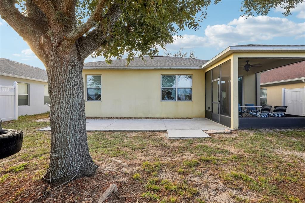 1689 Strathmore Circle Mount Dora, FL 32757 - Photo 33 of 37 a view of a house with a large tree and a yard