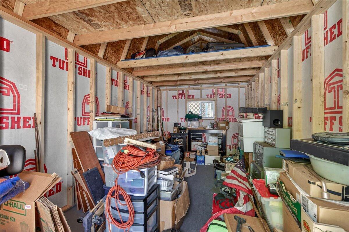 3090 Cheltenham Way Medford, OR 97504 - Photo 29 of 37 Tuff Shed has attic storage