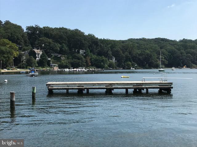 613 Old County Road Severna Park, MD 21146 - Photo 38 of 40 Floating pier w/diving board in deep end