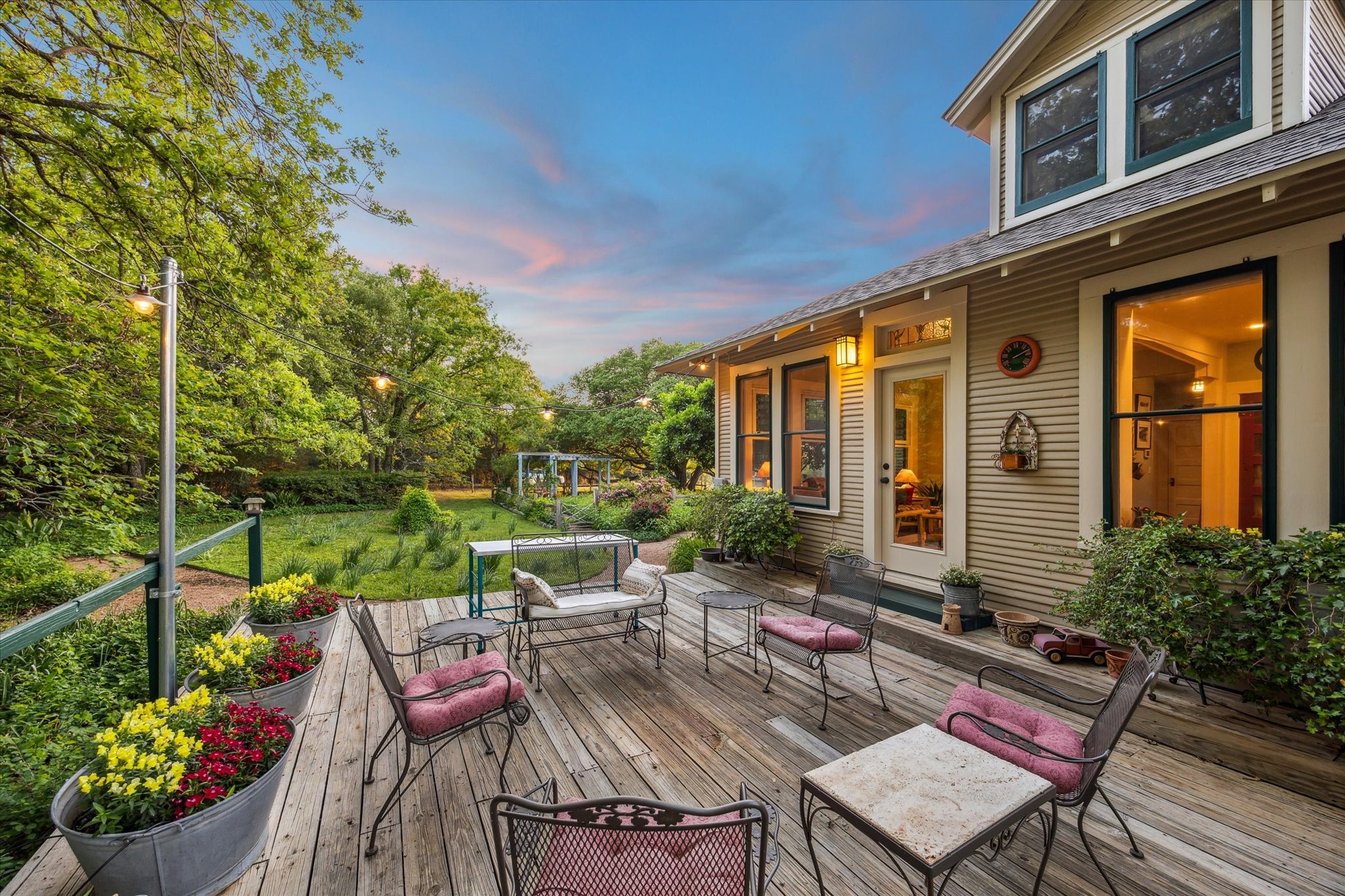 2915 Schulle Road Round Top, TX 78954 - Photo 33 of 50 The porch off of the back of the house.
