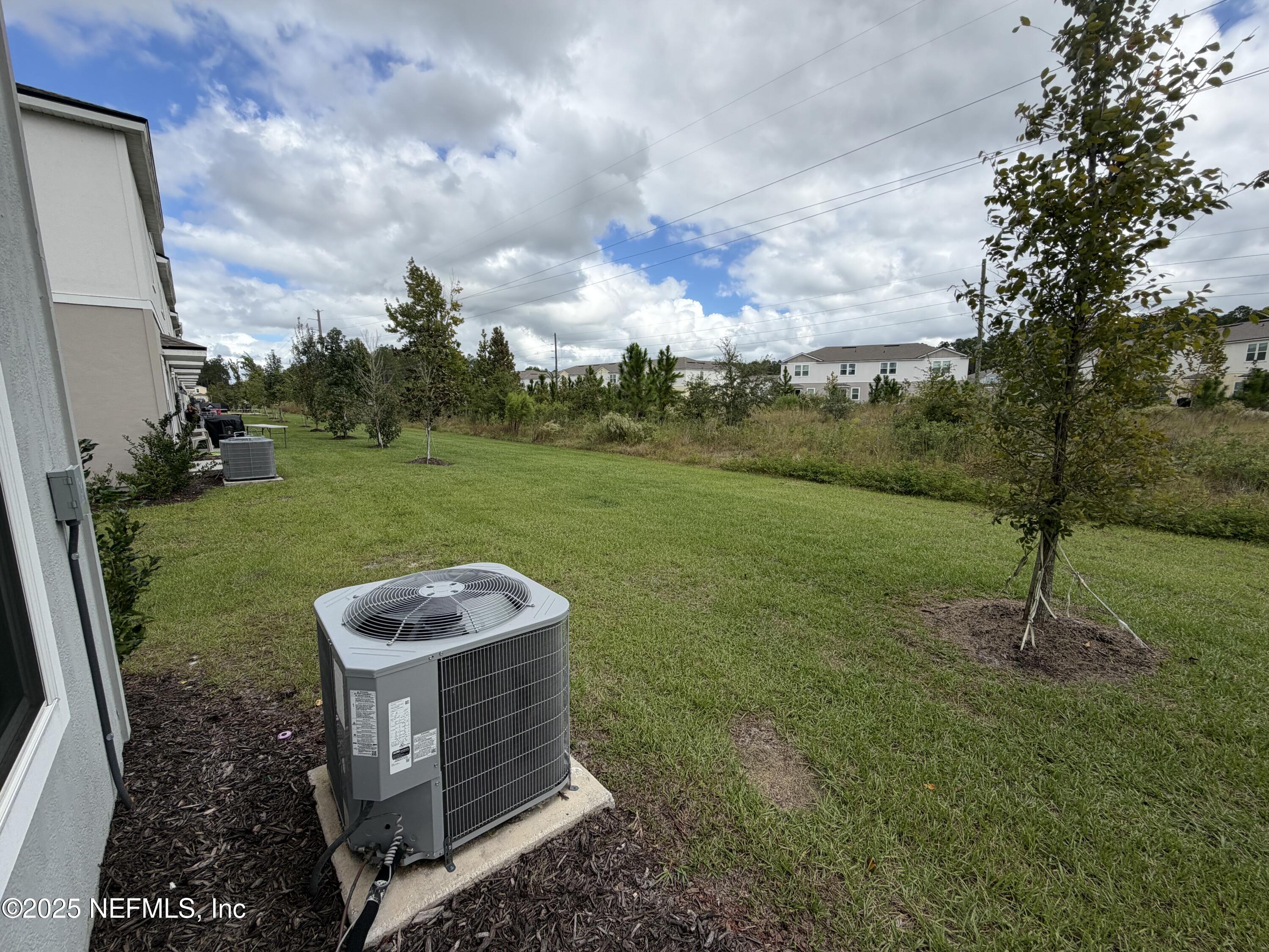 64 Java Lane St. Augustine, FL 32092 - Photo 30 of 38 a view of a backyard with fountain plants and large trees