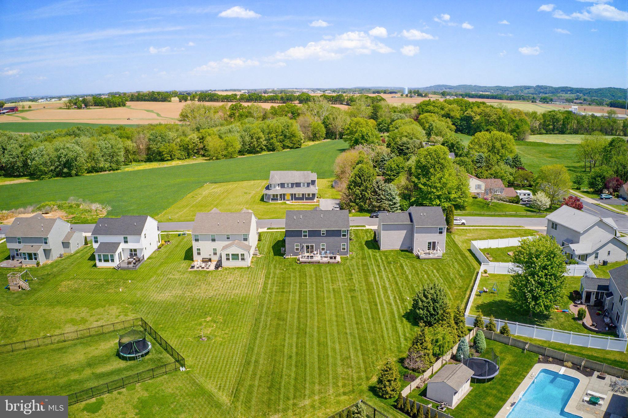 Full Backyard Aerial View
