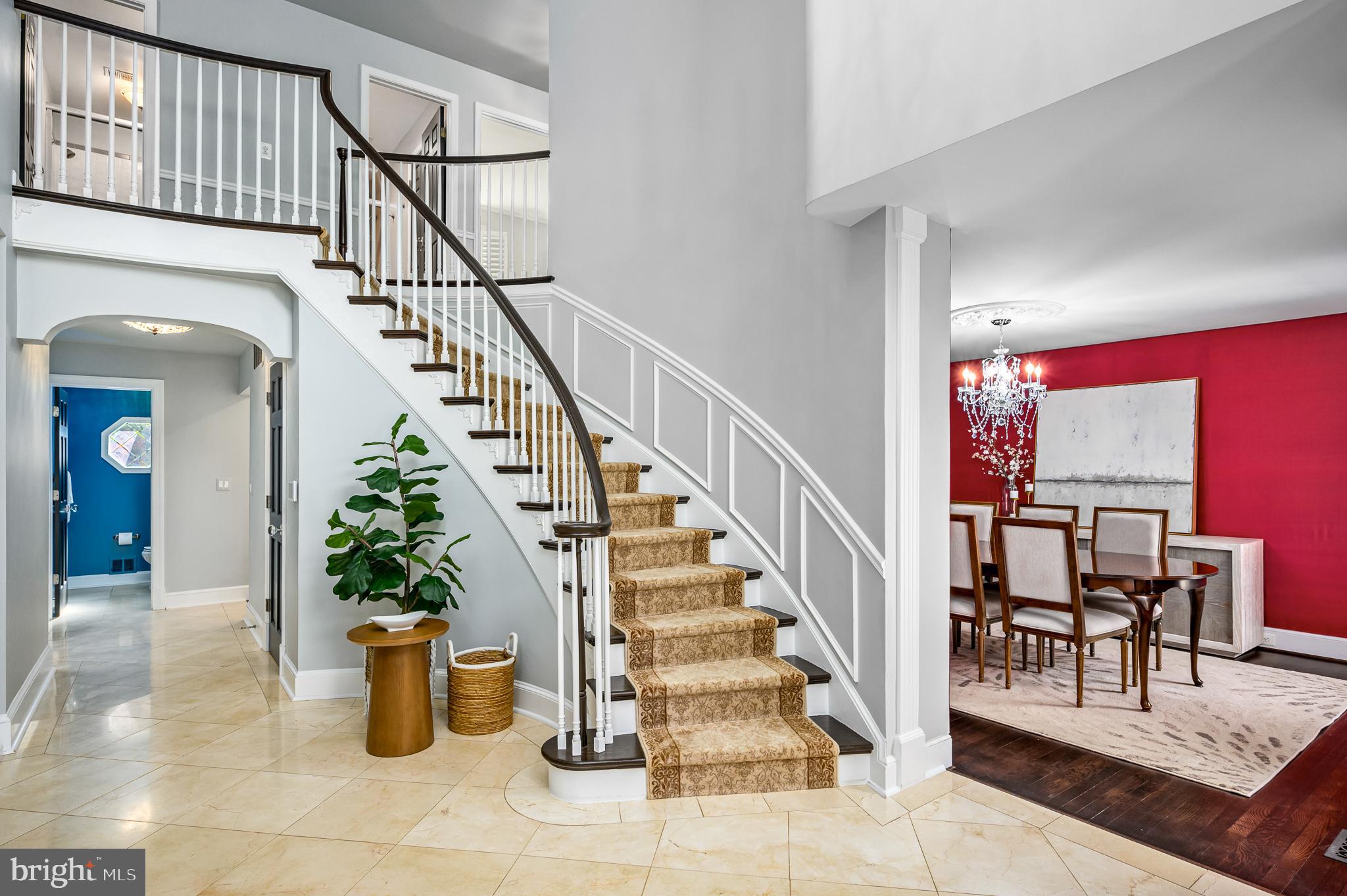 337 River Bend Road Great Falls, VA 22066 - Photo 14 of 92 Foyer to formal dining