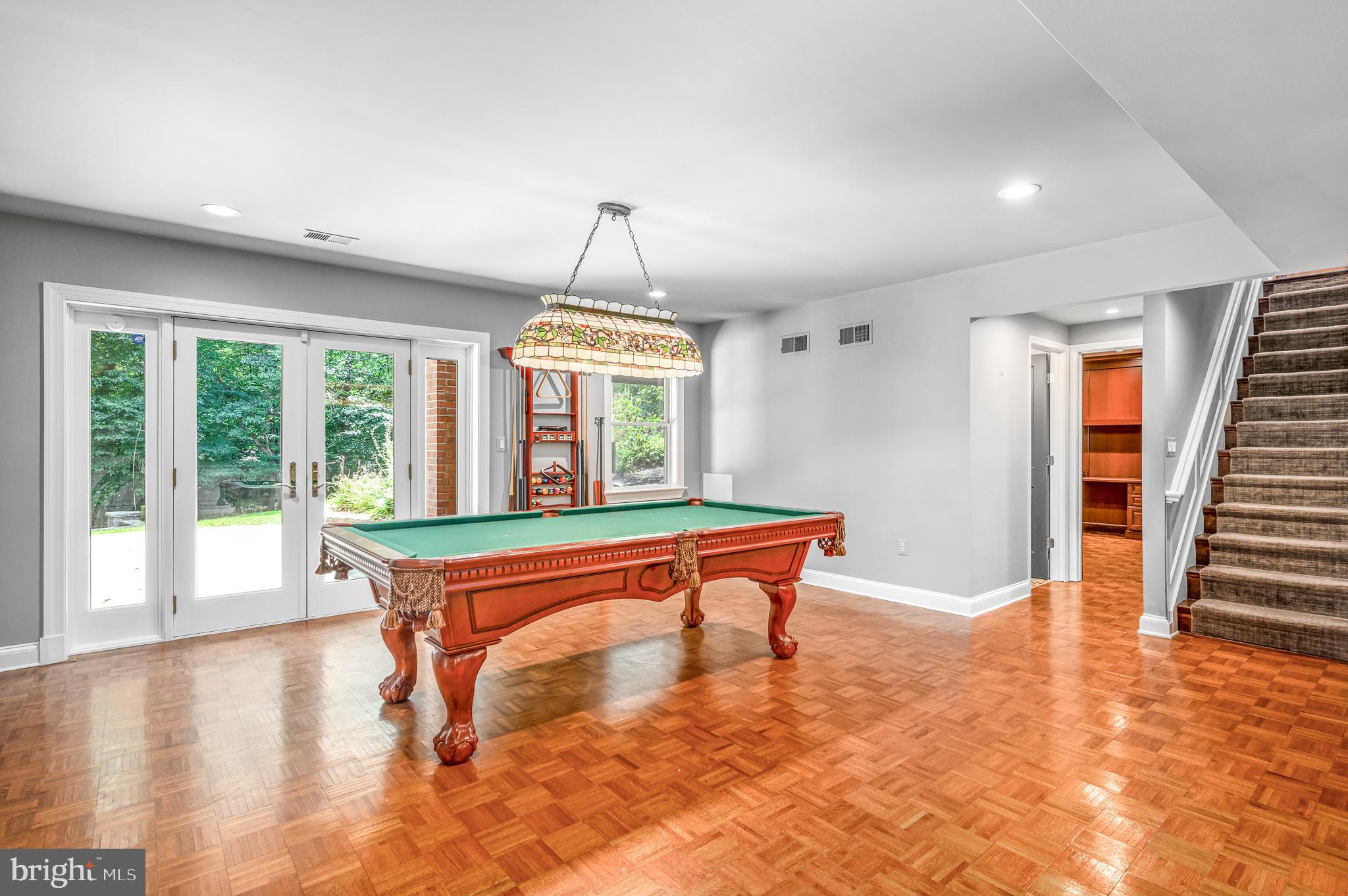 337 River Bend Road Great Falls, VA 22066 - Photo 50 of 92 Billiard room - pool table conveys