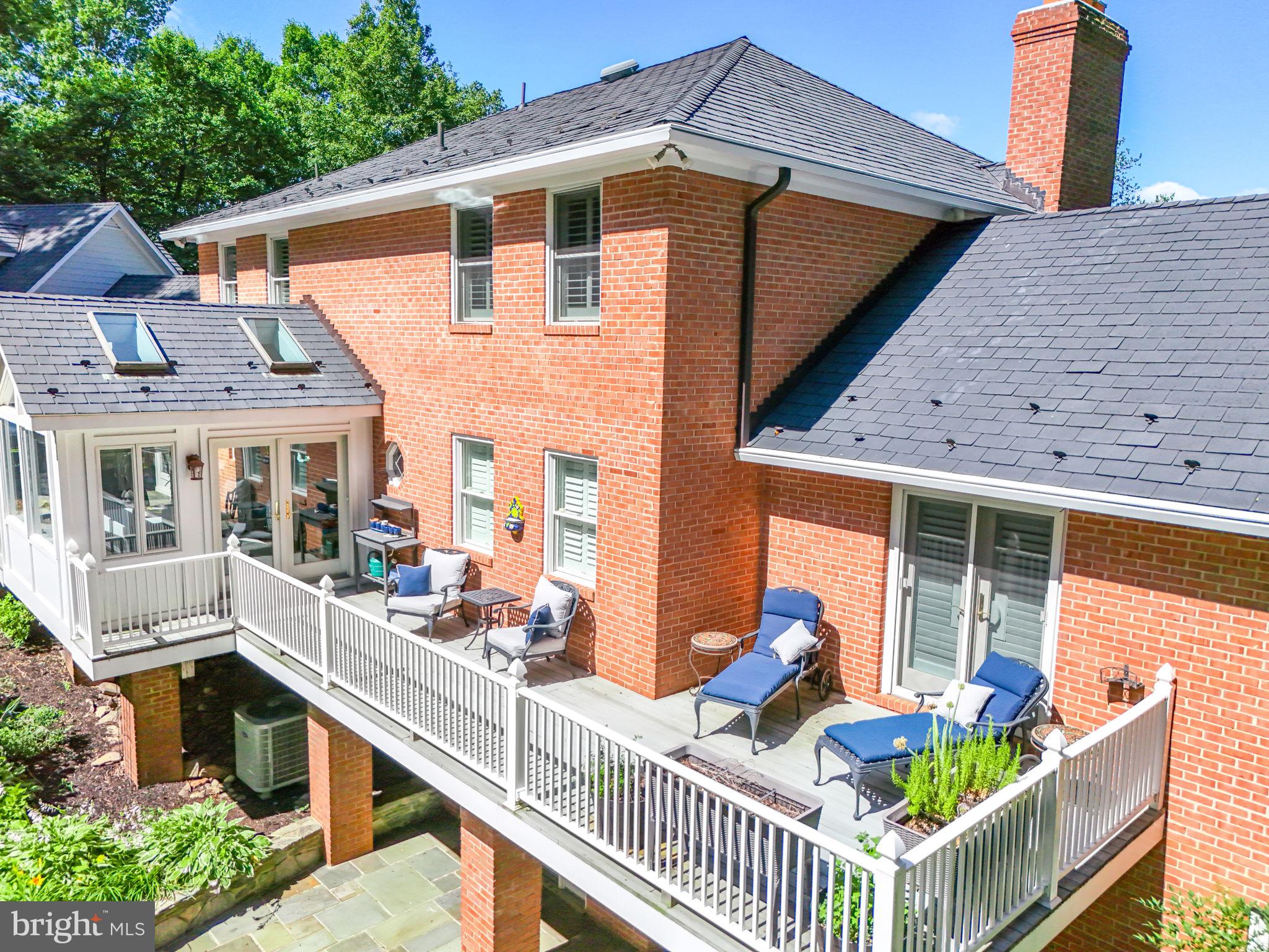 337 River Bend Road Great Falls, VA 22066 - Photo 60 of 92 Deck off primary suite and four season room