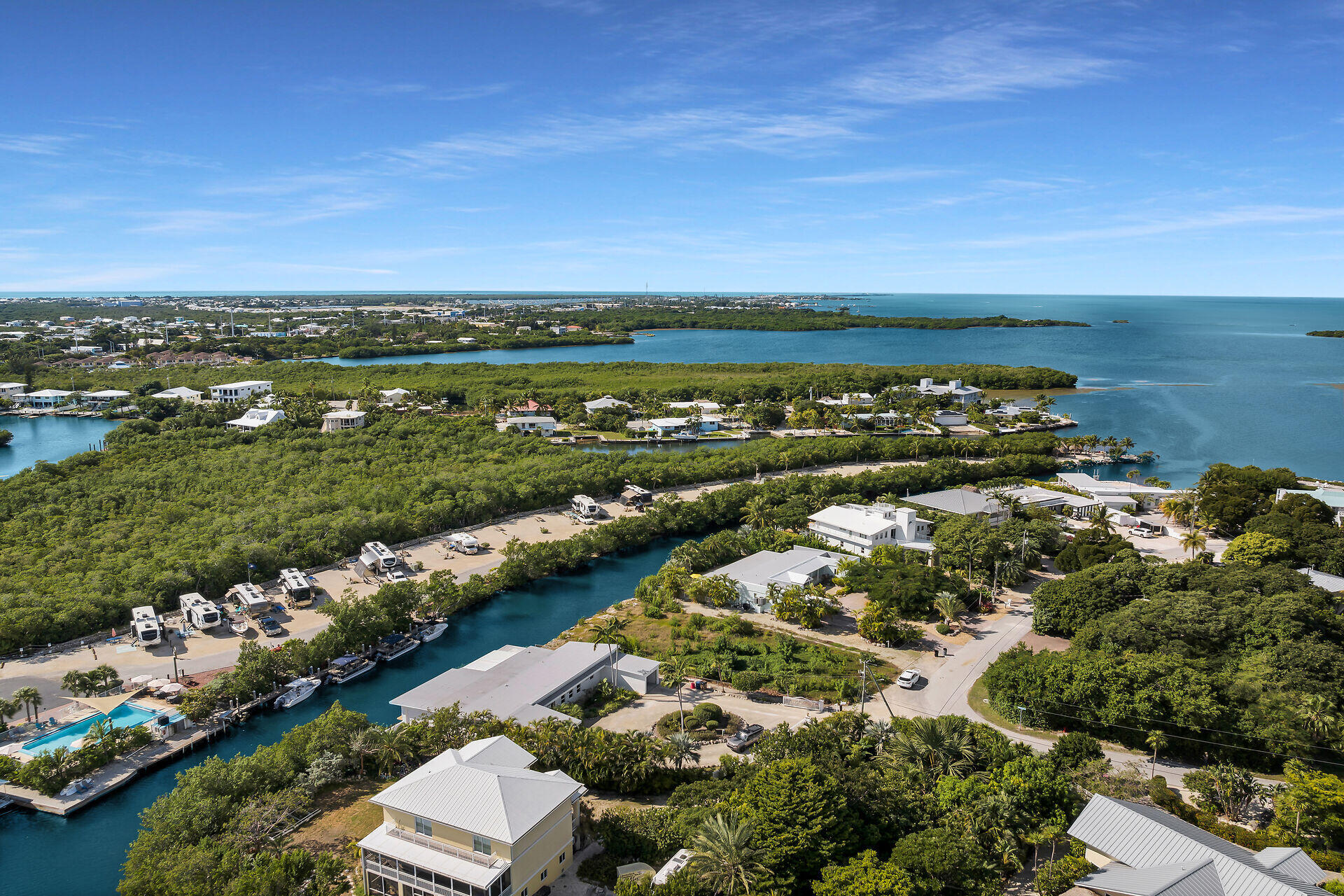 7501 Gulfstream Boulevard Marathon, FL 33050 - Photo 34 of 48 To Open Water Aerial