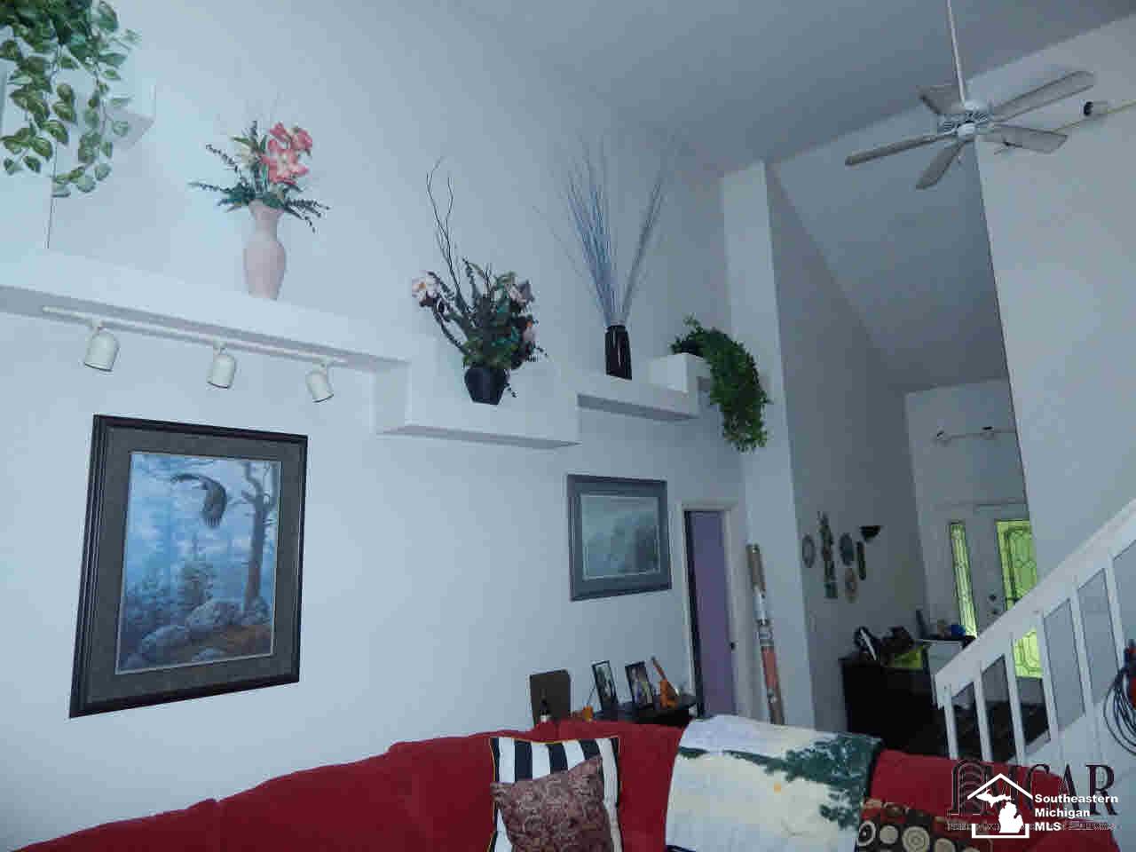 vaulted great room