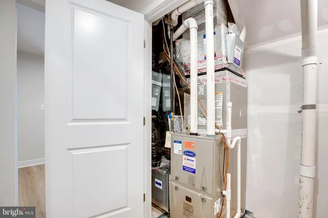 a view of walk in closet