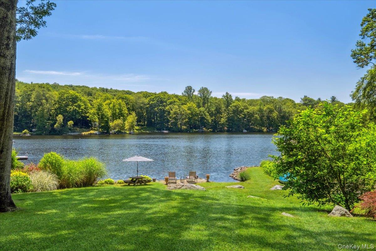 342 Lake Shore Road Putnam Valley, NY 10579 - Photo 38 of 46 Water view featuring a heavily wooded area