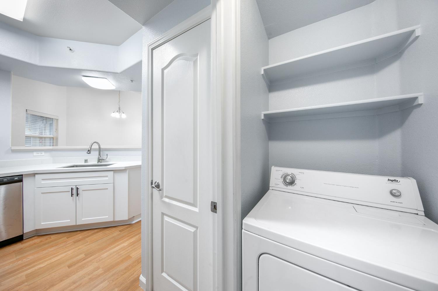 1900 Danbrook Drive, Unit 1222 Sacramento, CA 95835 - Photo 19 of 51 a utility room with dryer and washer