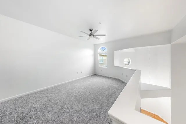 a view of a street with big building