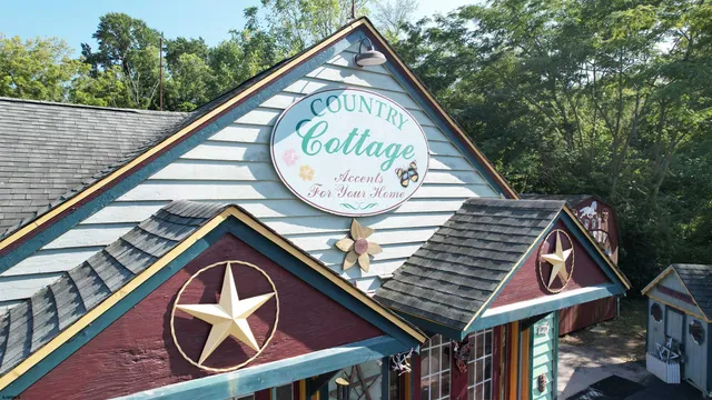 front view of a house with a street