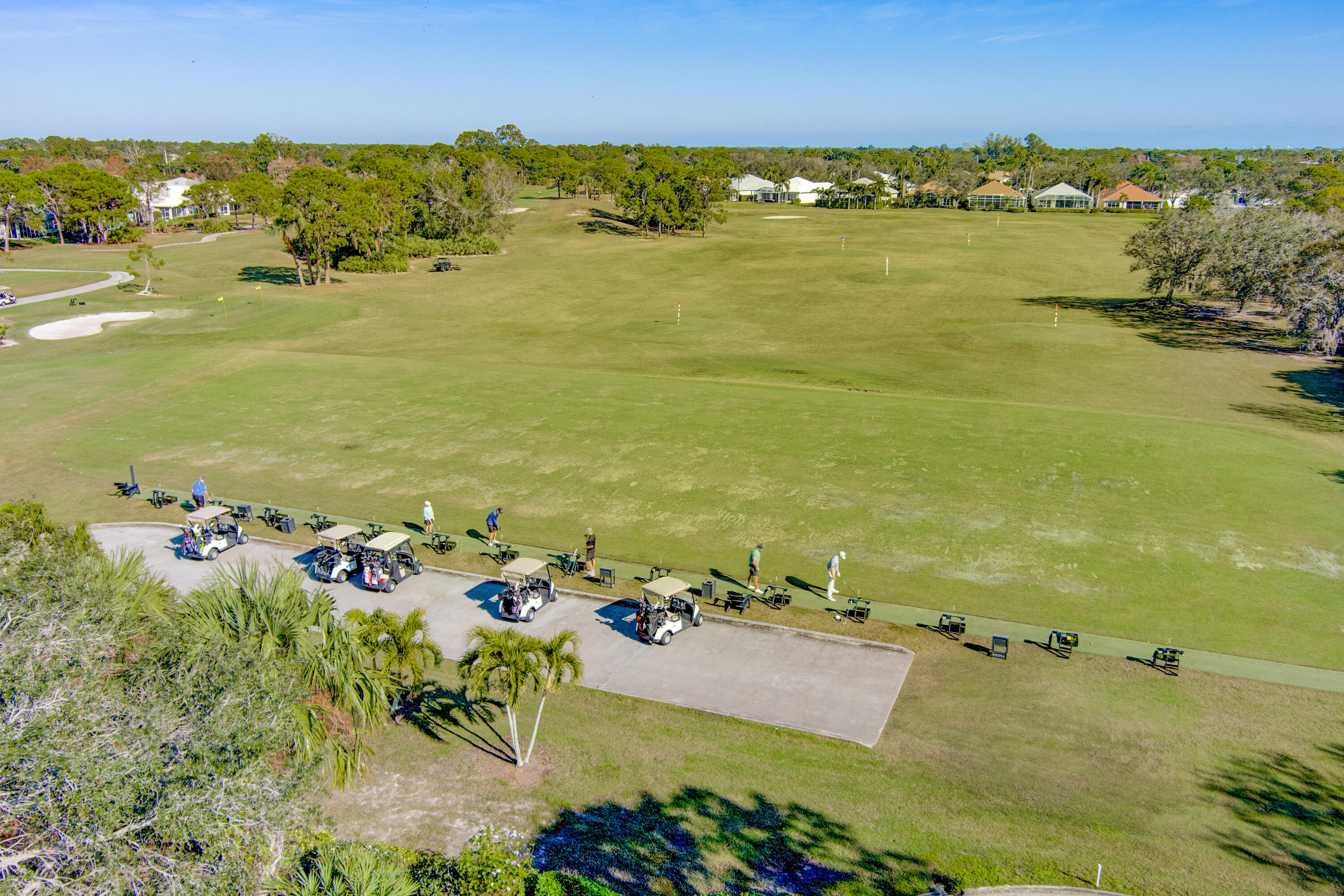 2199 Southwest Brookhaven Way Palm City, FL 34990 - Photo 113 of 119 an aerial view of ocean residential houses with outdoor space