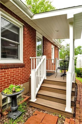 a view of house with outdoor space