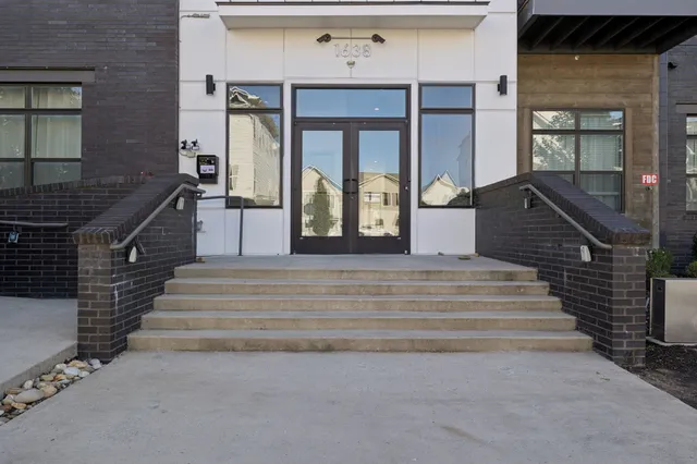 a spacious bathroom with a bathtub and a shower