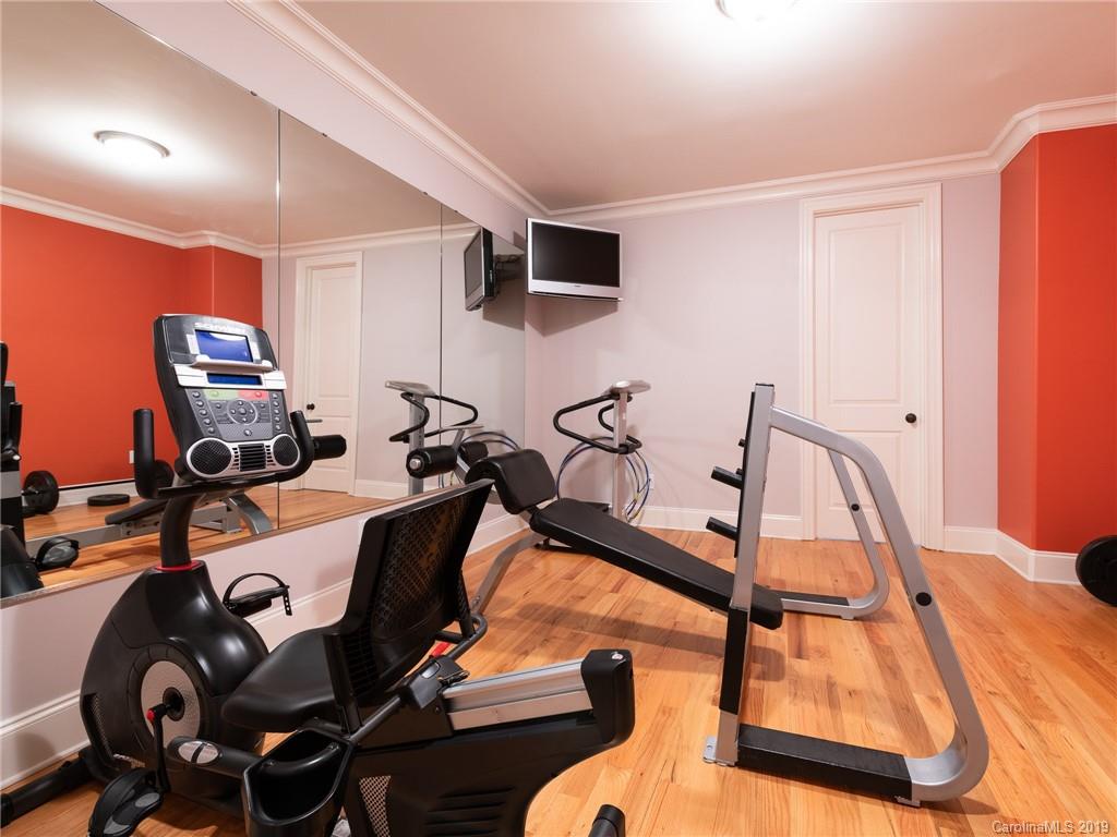 18424 Nantz Road Cornelius, NC 28031 - Photo 42 of 47 a view of a room with gym equipment