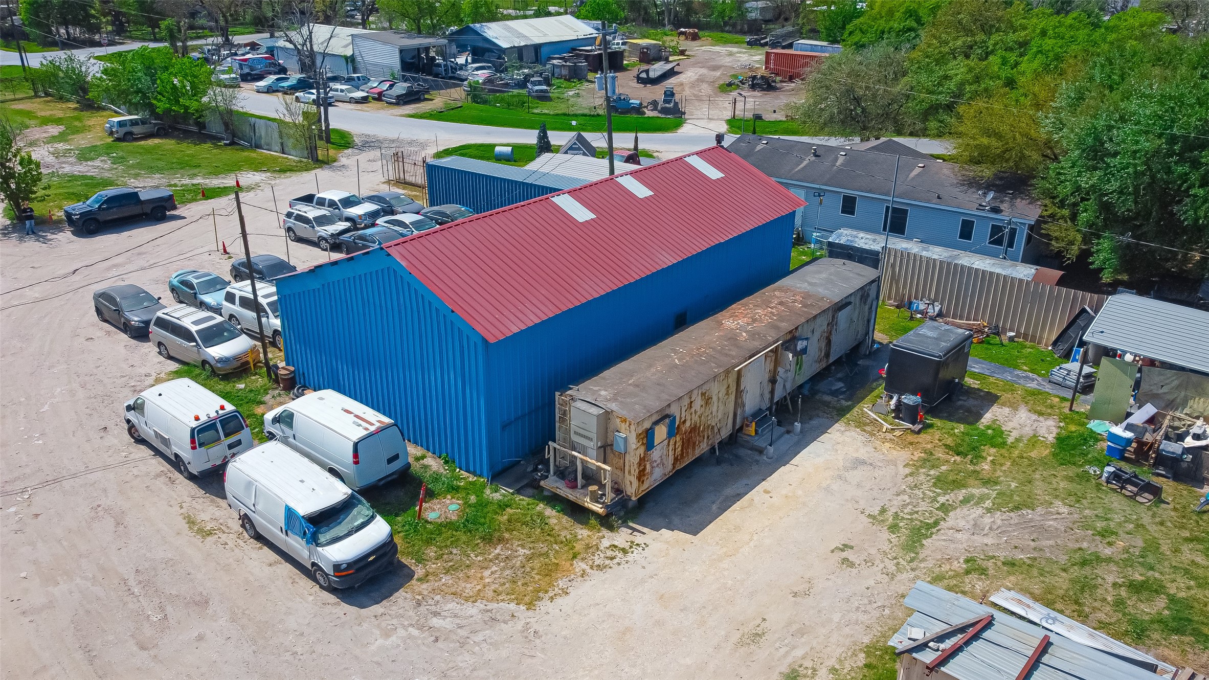 511 Gulf Bank Road, Unit 5 Houston, TX 77037 - Photo 20 of 31 an aerial view of a house with yard swimming pool and outdoor seating