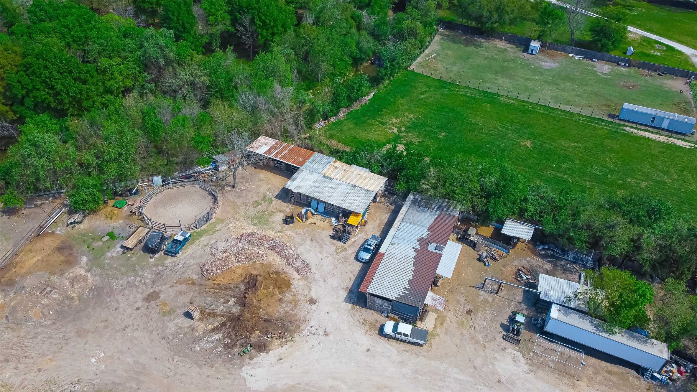 511 Gulf Bank Road, Unit 5 Houston, TX 77037 - Photo 26 of 31 an aerial view of residential house with outdoor space and trees all around