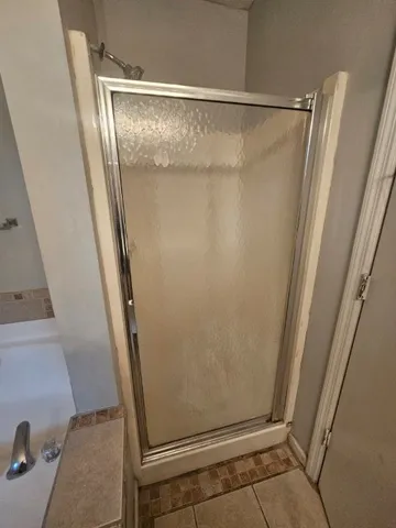 a bathroom with a sink