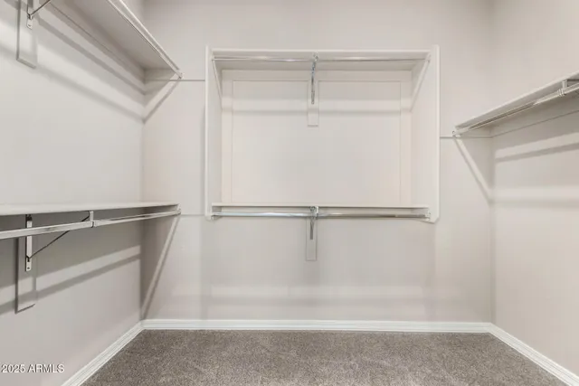 a view of walk in closet