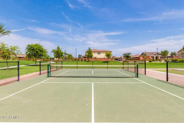 a view of a tennis court