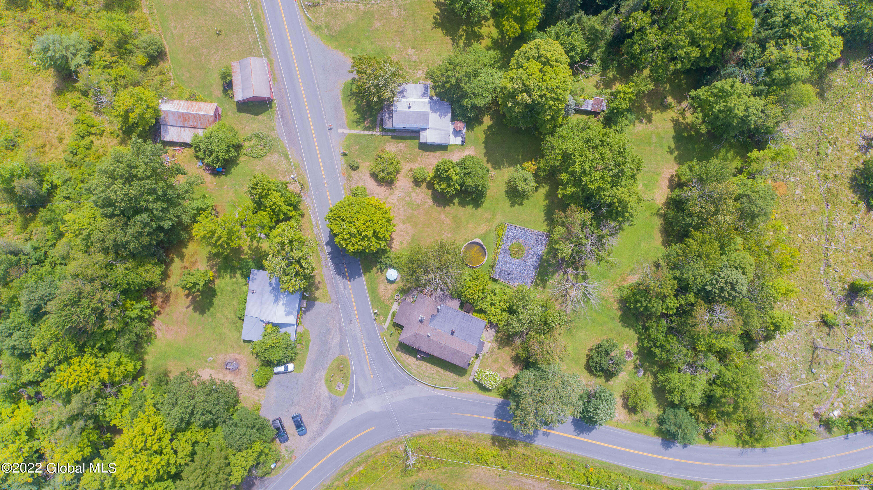 313 Columbia Hill Road Poestenkill, NY 12018 - Photo 71 of 98 Aerial 2